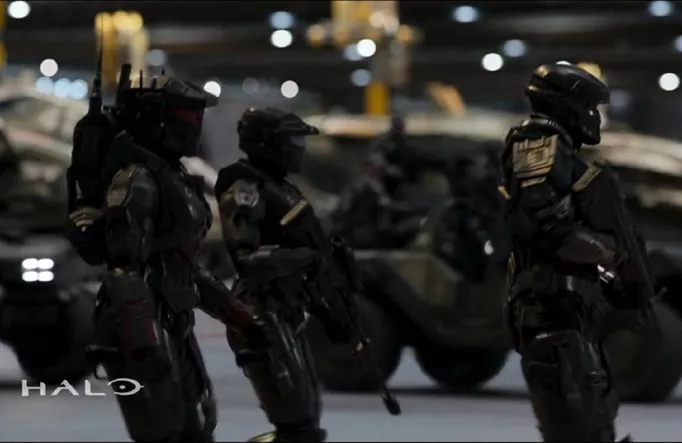 Spartans from the Halo TV Series.
