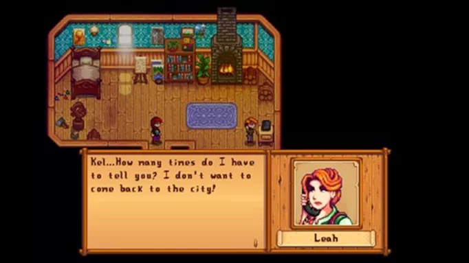 Stardew Valley Leah: Four heart event